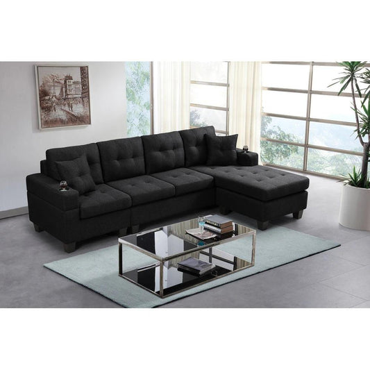 S15 Black Sectional