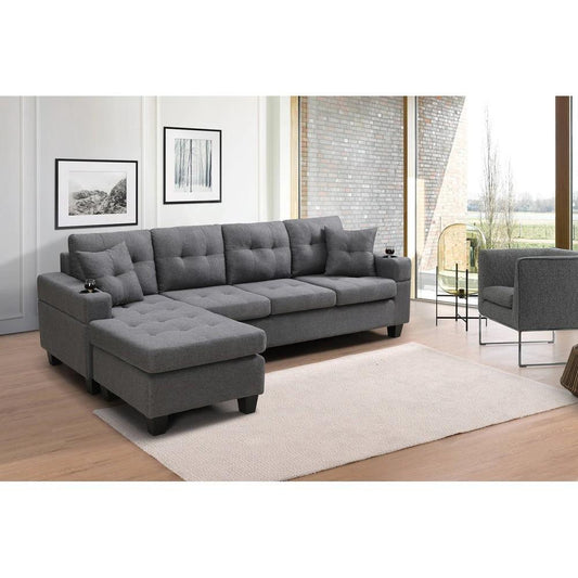 S15 Gray Sectional