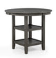 D316 - Bruno Grey Round Dining Set