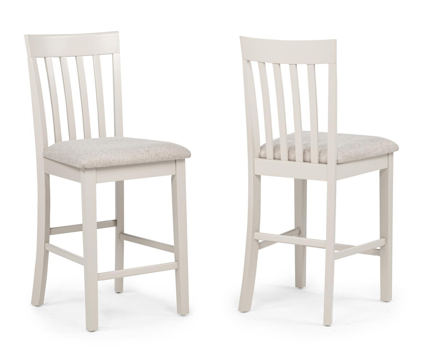 D322 - Koen OFF White/Brown Top Square Dining Set
